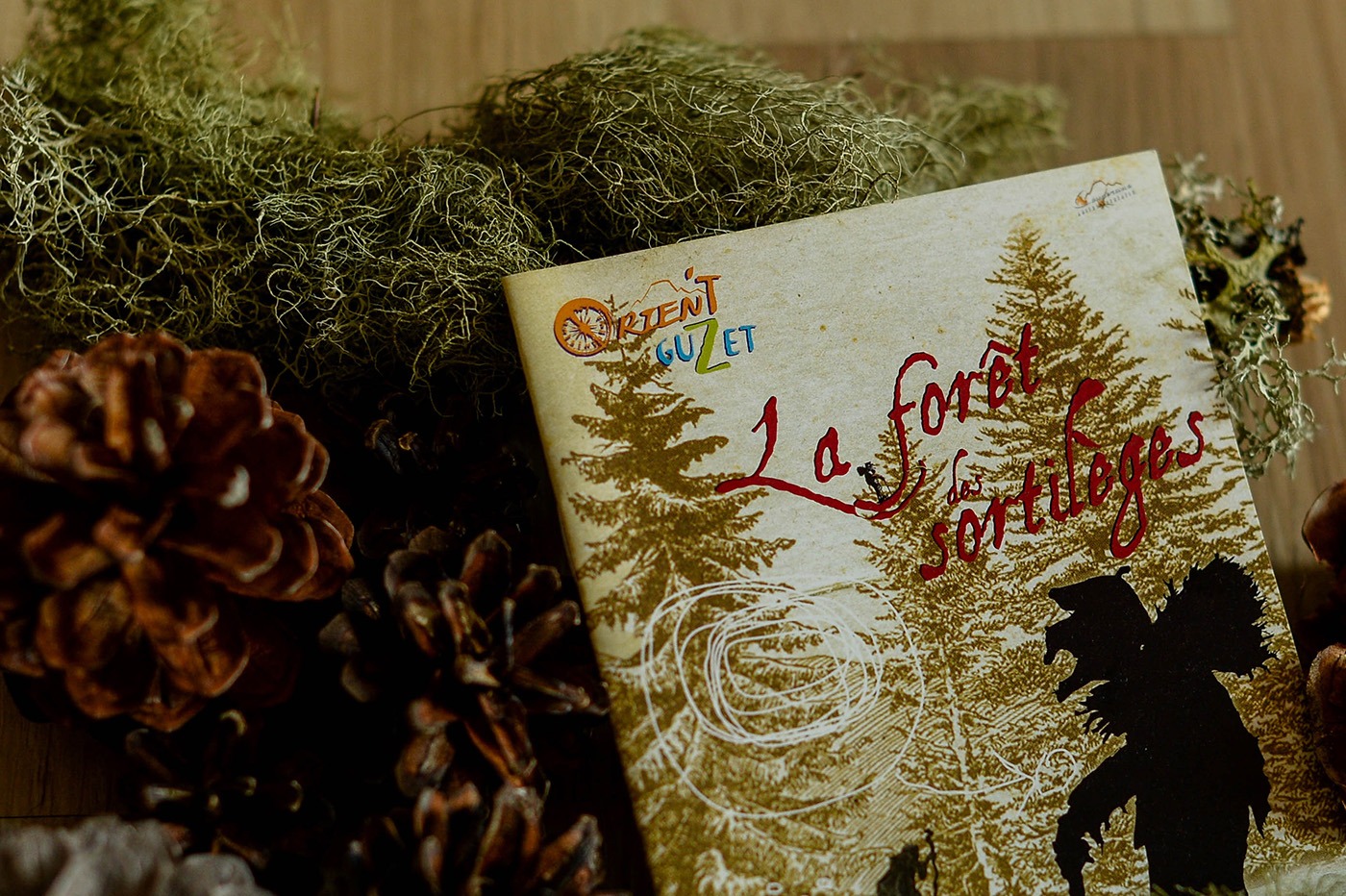 Livret-jeu développé pour l'initiation à la courses d'orientation à travers un dispositif narratif inspiré de la mythologie pyrénéenne. Projet Orient'Guzet a été réalisé sur la station de ski de Guzet en Ariège (Pyrénées). 